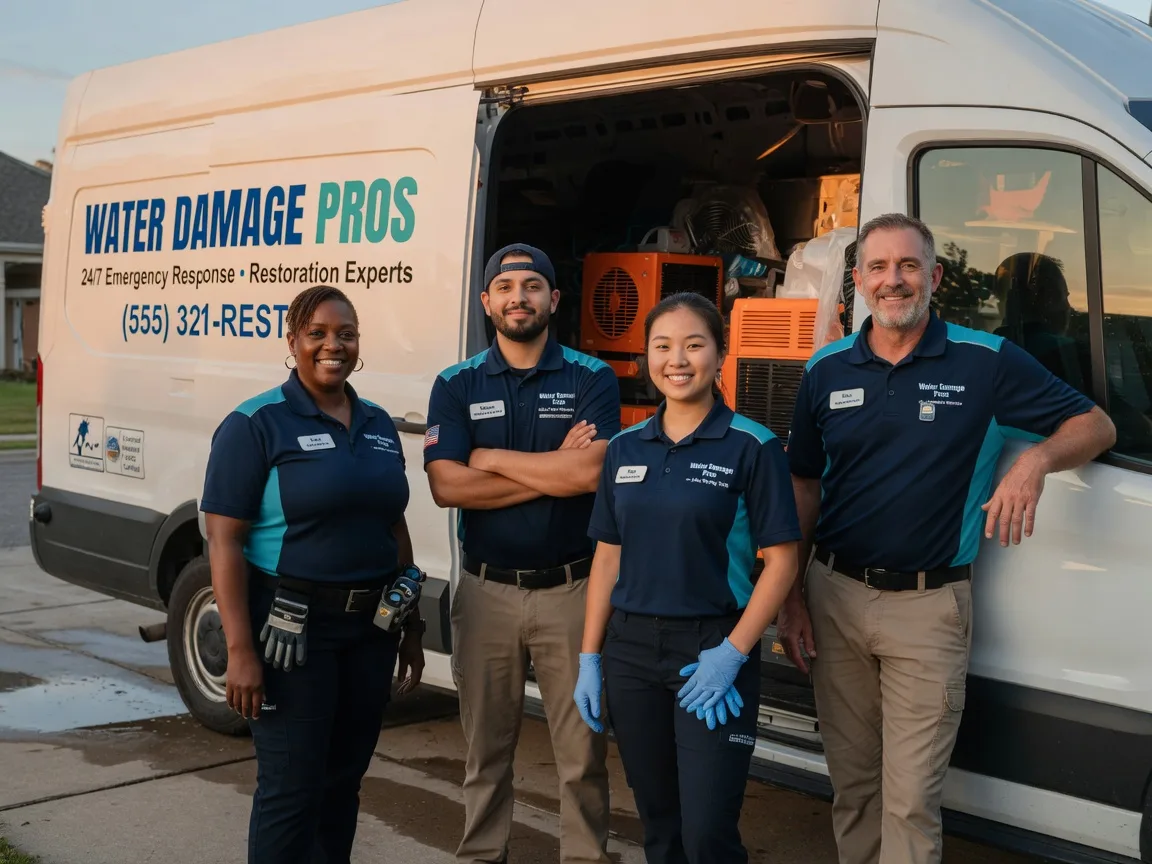 Water Damage Restoration company in Plaza, ND
